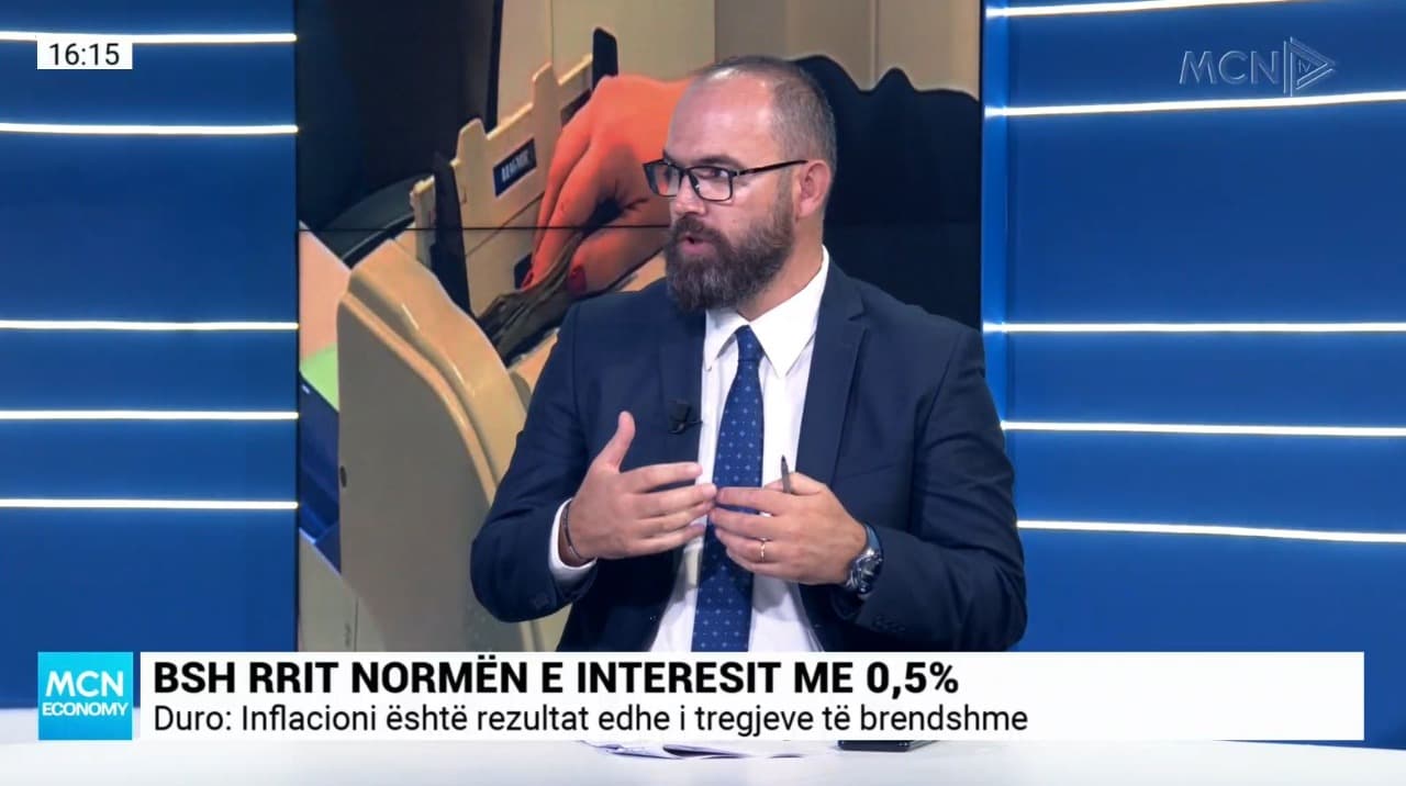 Rritja e 0.5% e normës së interesit, Duro: Instrument për të kontrolluar inflacionin