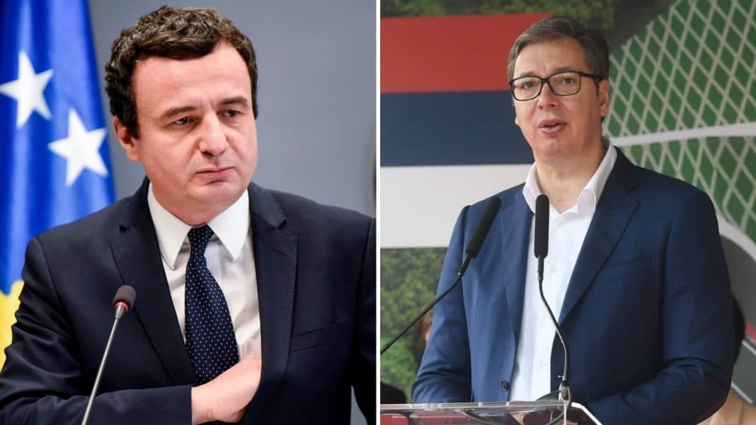 Mosmarrveshjet për targat/ Kurti e Vuçiç takohen në Bruksel