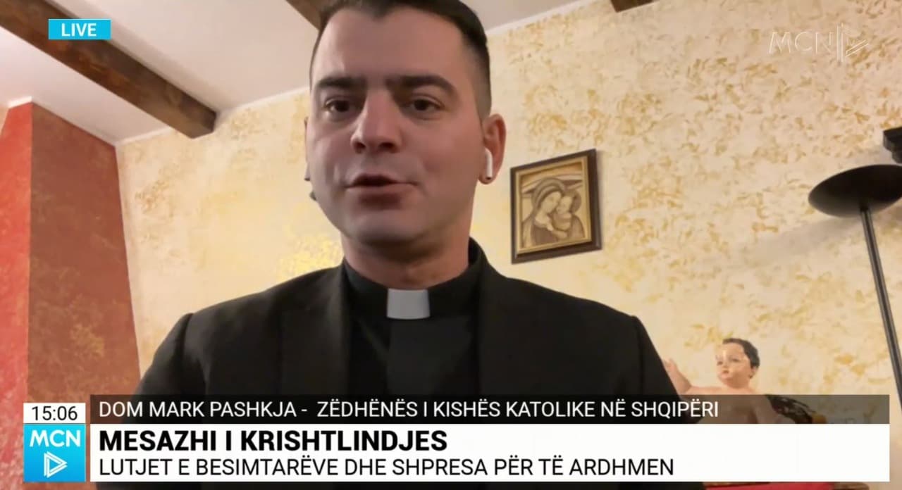 Krishtlindjet/ Dom Mark Pashkja: Shpopullimi vështirëson pasjen e shpresës, të varfrit në rritje gjithnjë e më tepër (VIDEO)
