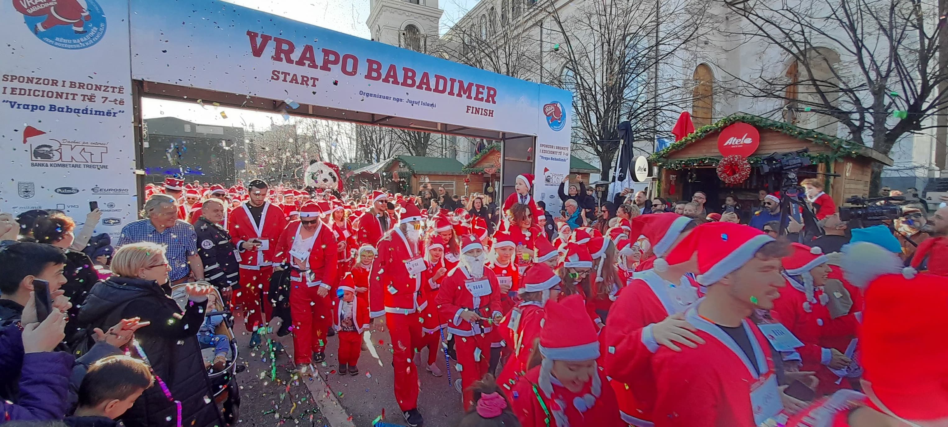 Në Prishtinë u mbajt mini-maratona humanitare “Vrapo Babadimër”