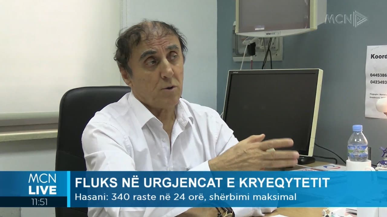 Fluks në urgjencat e kryeqytetit/ Mjekët: 340 raste në 24 orë, mosha mesatare e pacientëve rreth 55 vjeç (VIDEO)
