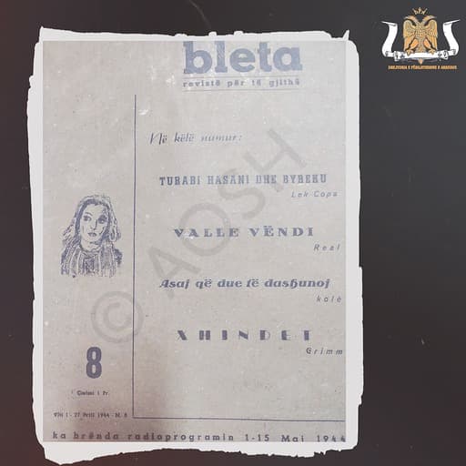Shënohet 79 vjetori i numrit të parë të revistës “Bleta”