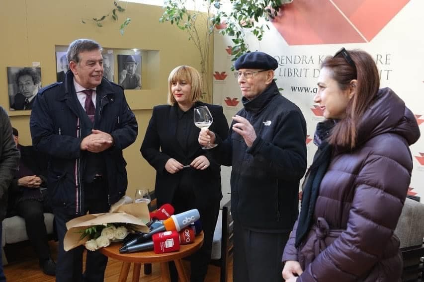 Qendra Kombëtare e Librit, takim për 79-vjetorin e lindjes së shkrimtarit Fatos Kongoli