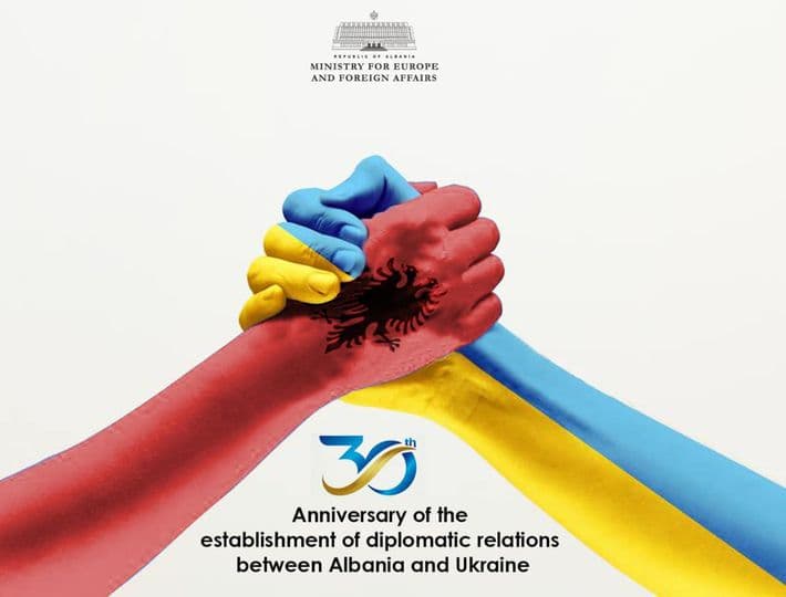 30 vjetori i marrëdhënieve diplomatike/ Xhaçka: Shqipëria do të hapë ambasadë në Ukrainë
