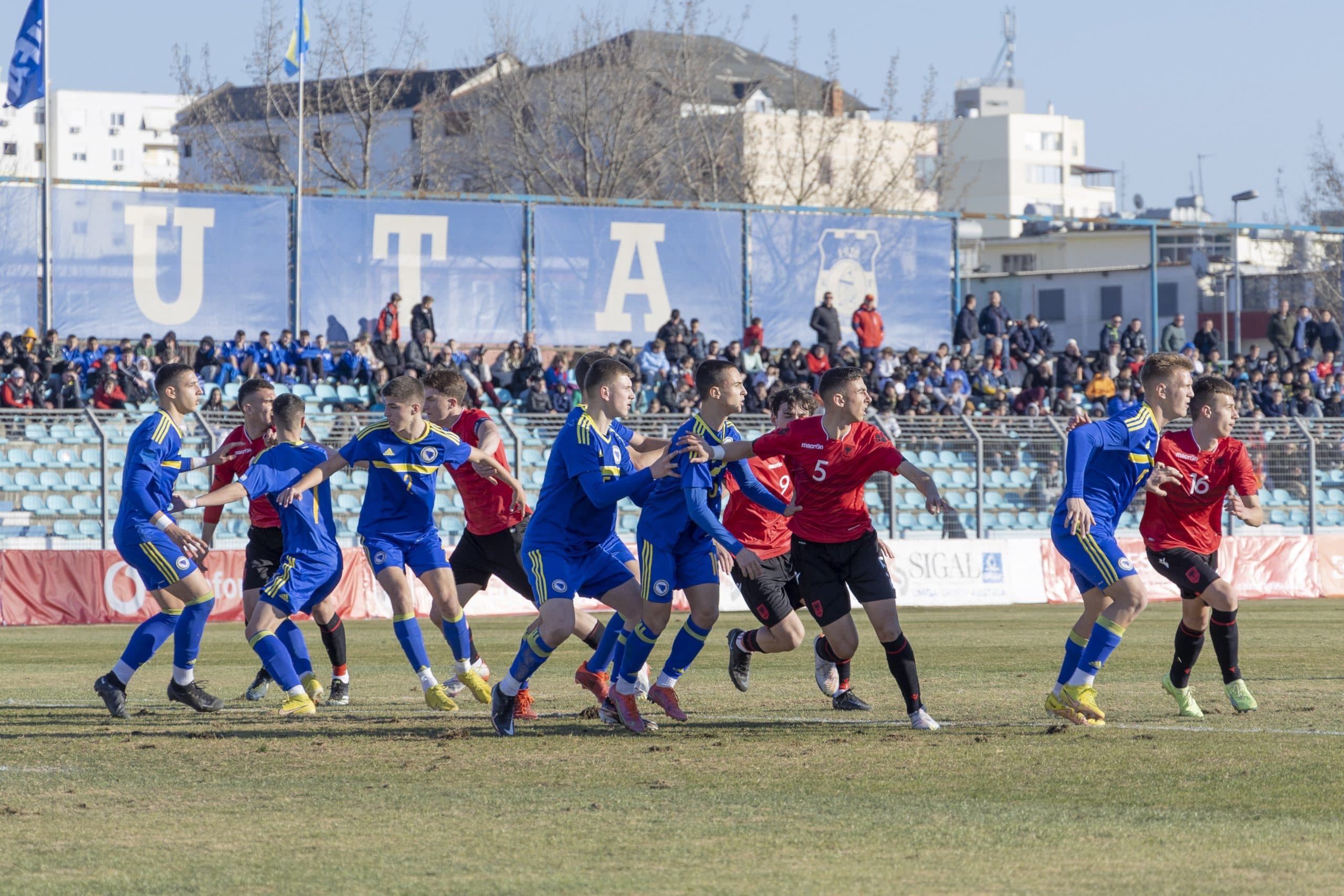 Miqësorja në Durrës, Shqipëria U-17 barazon pa gola