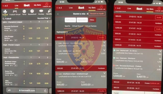 Kokainë e baste sportive/ Arrestohen tre persona në Farkë