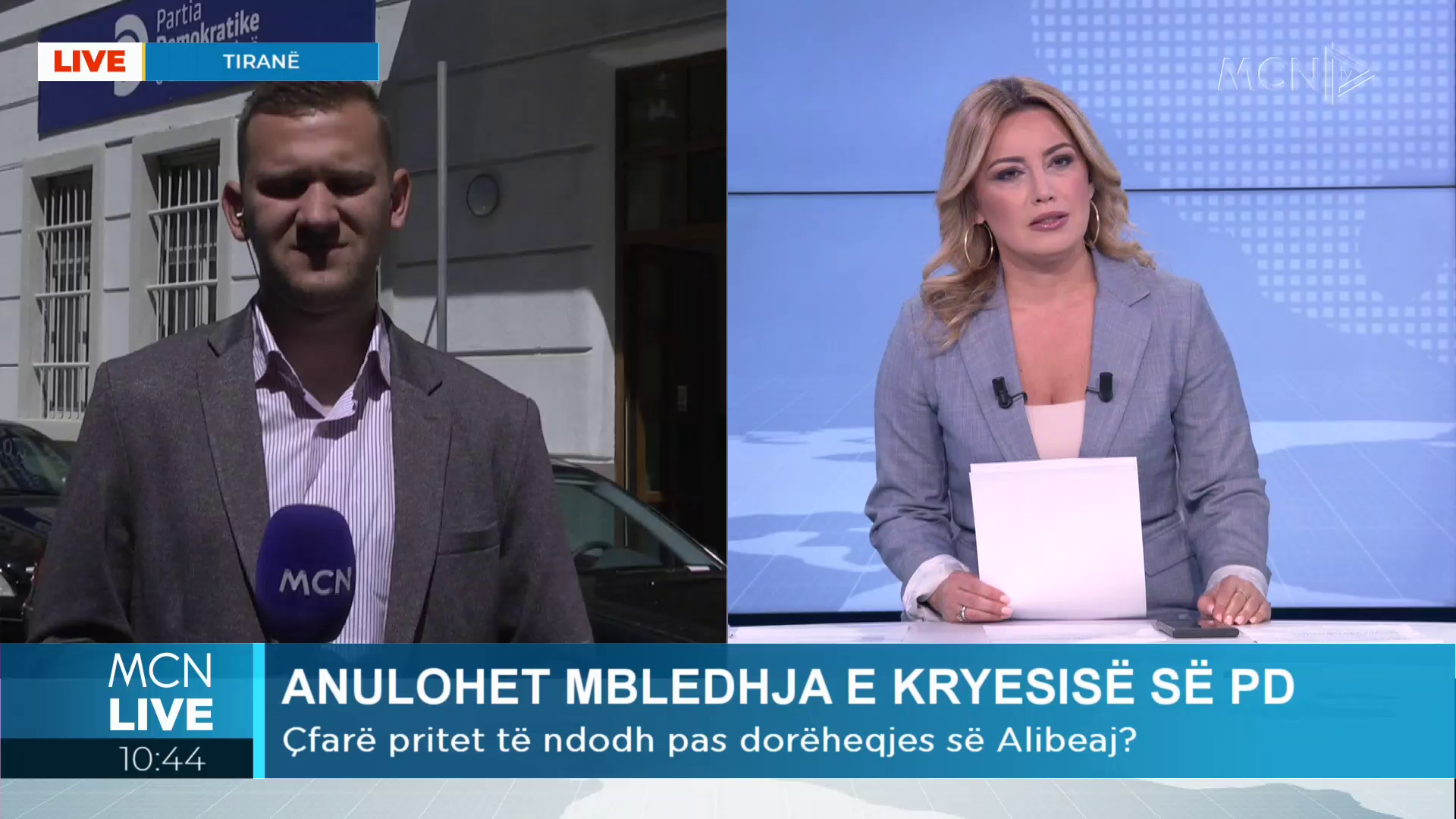 Pas dorëheqjes së Alibeaj/ Anulohet mbledhja e kryesisë së PD-së, deputetët nuk pranojnë të mblidhen (VIDEO)