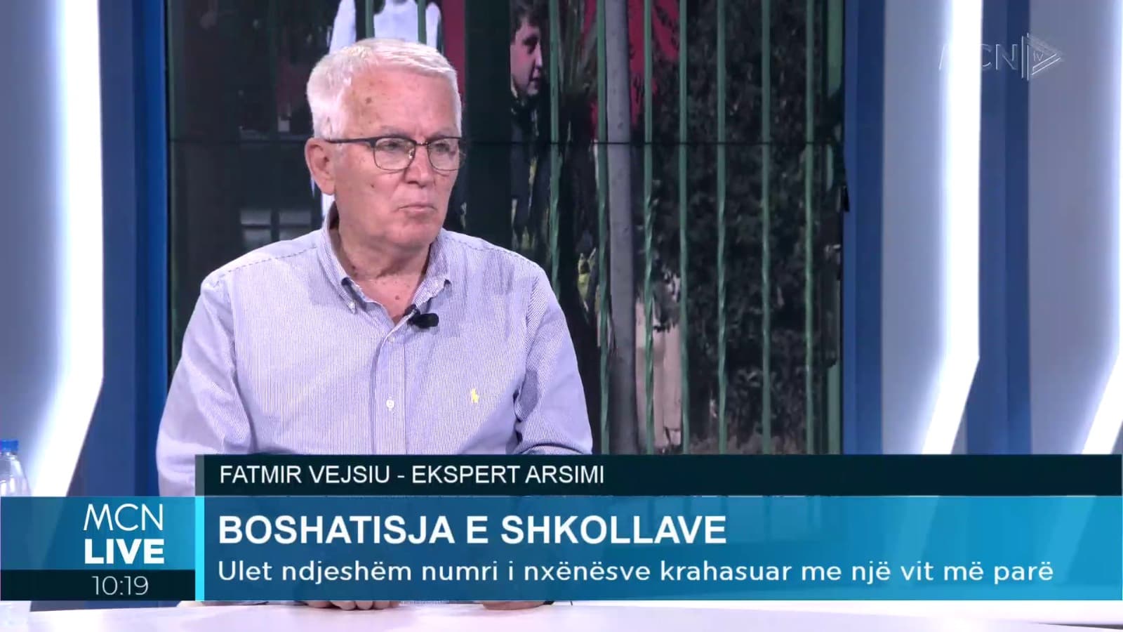 Boshatisja e shkollave, Vejsiu: Shkak rënia e numrit të lindjeve dhe emigrimi. Shqetësim, klasat kolektive