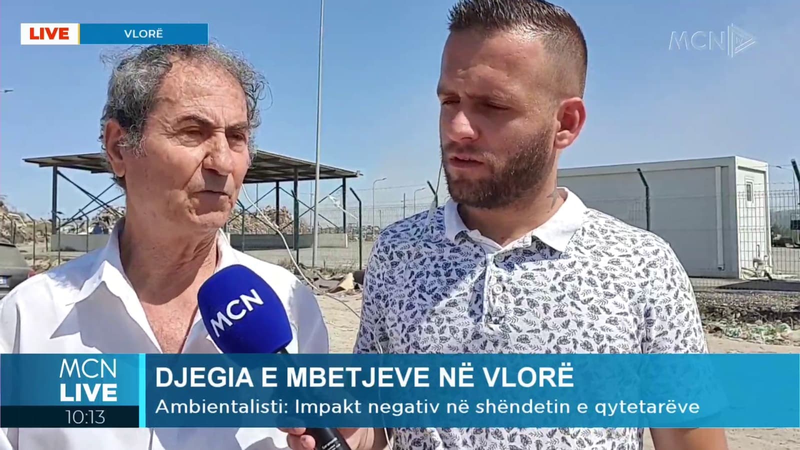 Djegia e mbetjeve, Dumani: Vlora në emergjencë mjedisore, impakt negativ në shëndetin e qytetarëve (VIDEO)