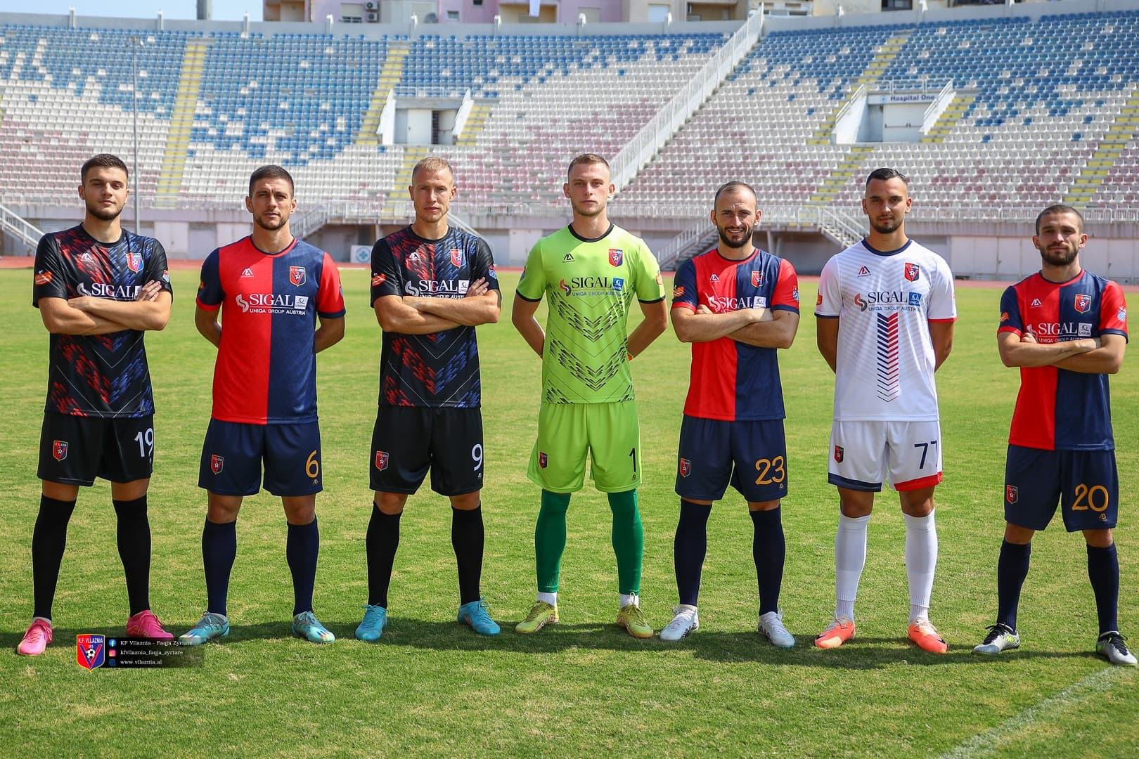 Vllaznia prezanton fanellat e reja