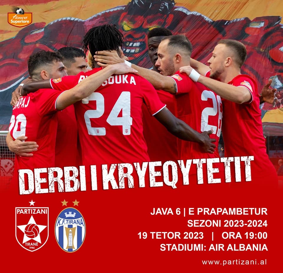 Dy ditë pas Kombëtares, Partizani zbulon axhendën për derbin ndaj Tiranës
