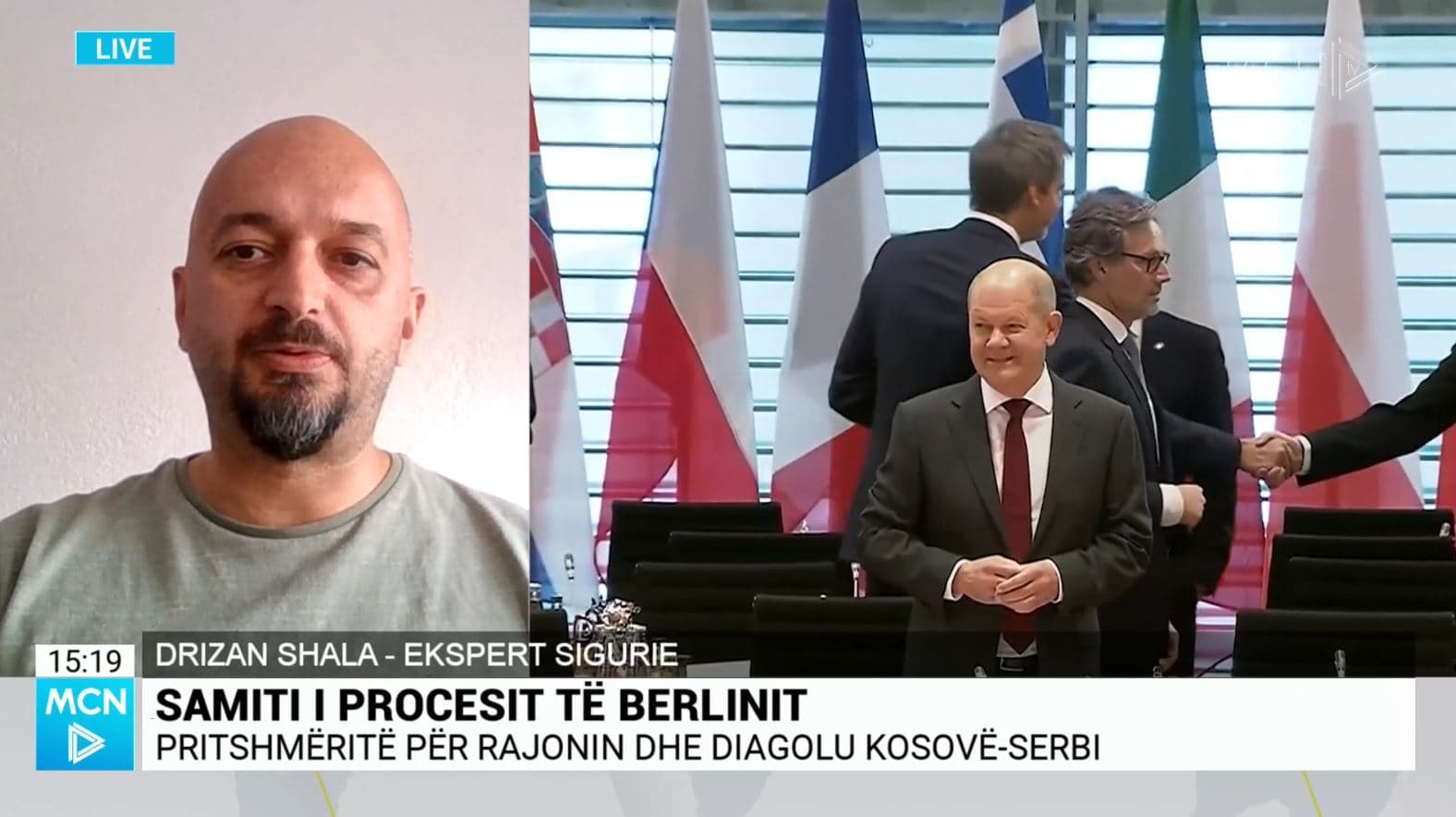 Samiti i Procesit të Berlinit, Shala: Presion ndaj Prishtinës dhe Beogradit. Pres afrim mes Ramës dhe Kurtit (VIDEO)