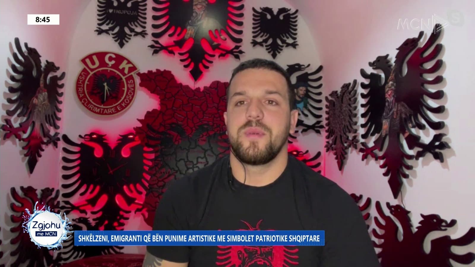 Bën punime artistike me simbolet patriotike, Veseli: Kërkesa nga e gjithë bota, është puna që dashuroj