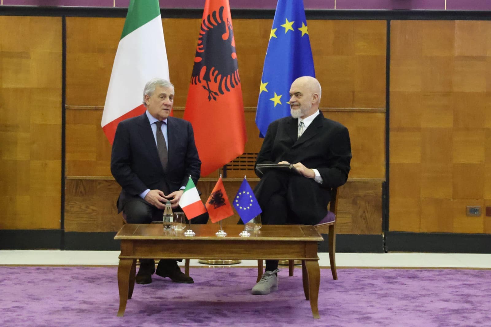 Rama-Tajani: Gati për firmosjen e marrëveshjes së pensioneve të shqiptarëve në Itali