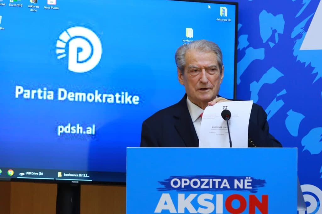 GJKKO vendos sot për lejimin e arrestimit të ish-kryeministrit Sali Berisha