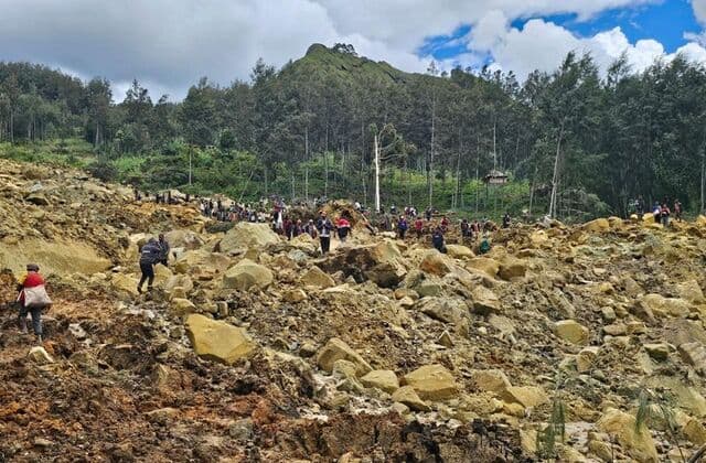 Rrëshqitja e dheut, 670 të vdekur në Papua Guinean e Re