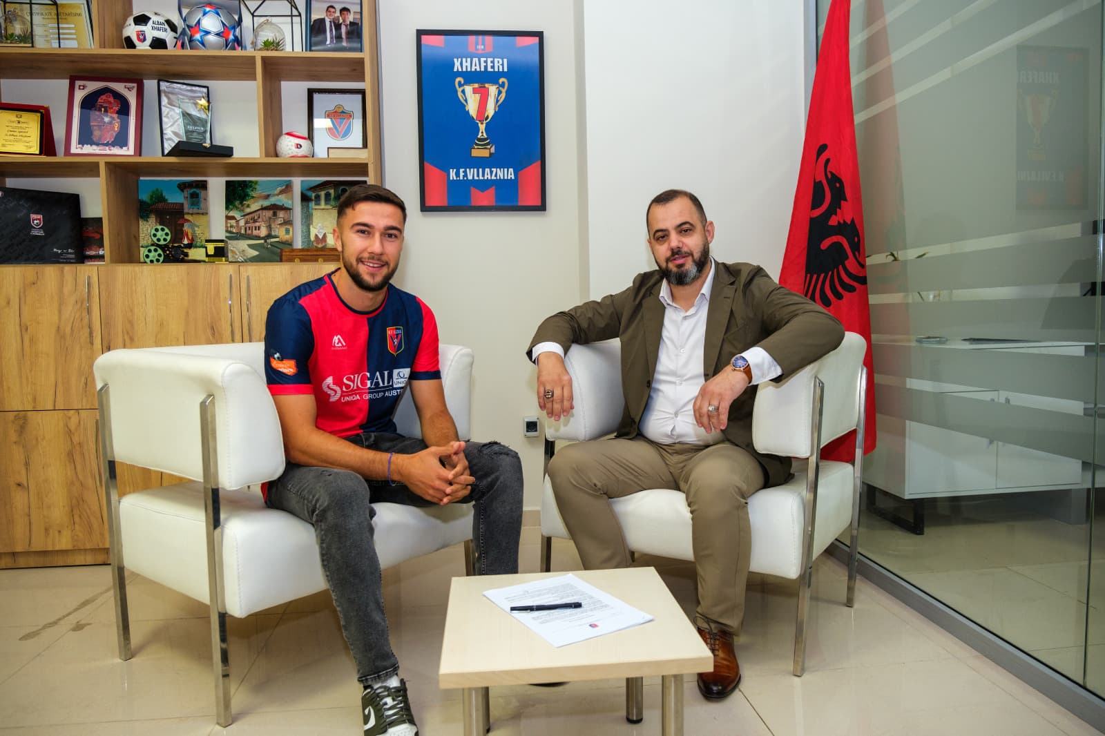 Zyrtare/ Kahrimanoviç firmos me Vllazninë