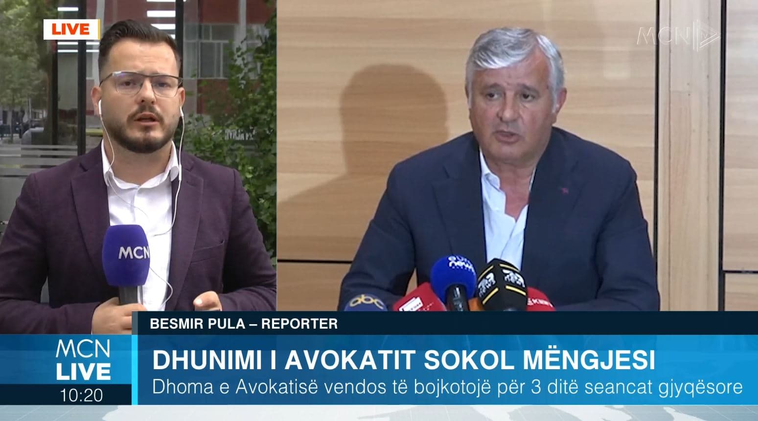 Pula: Përmirësohet gjendja shëndetësore e Sokol Mëngjesit, bojkoti i avokatëve në shenjë solidariteti (VIDEO)