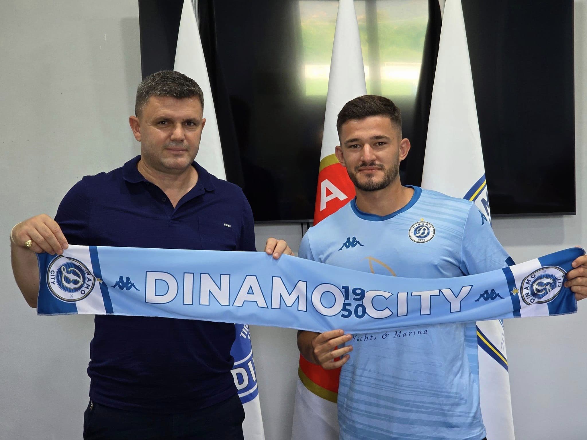 Dinamo zyrtarizon dy afrime në merkato
