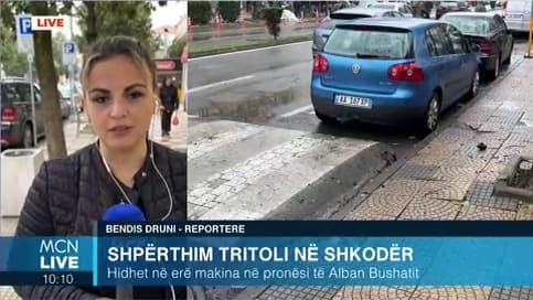 Hidhet në erë makina e Alban Bushatit, Druni: Një nga pistat mund të jenë konfliktet për bastet sportive (VIDEO)