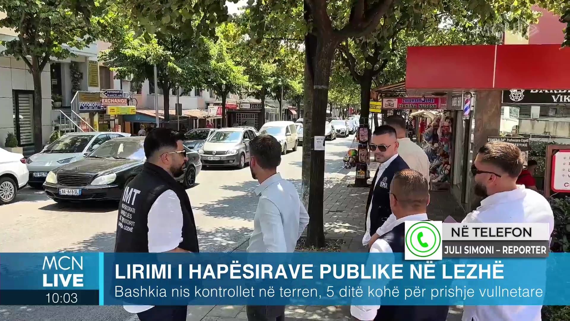 Lirimi i hapësirave publike në Lezhë/ Bashkia nis kontrollet në terren, 5 ditë kohë për prishje vullnetare (VIDEO)