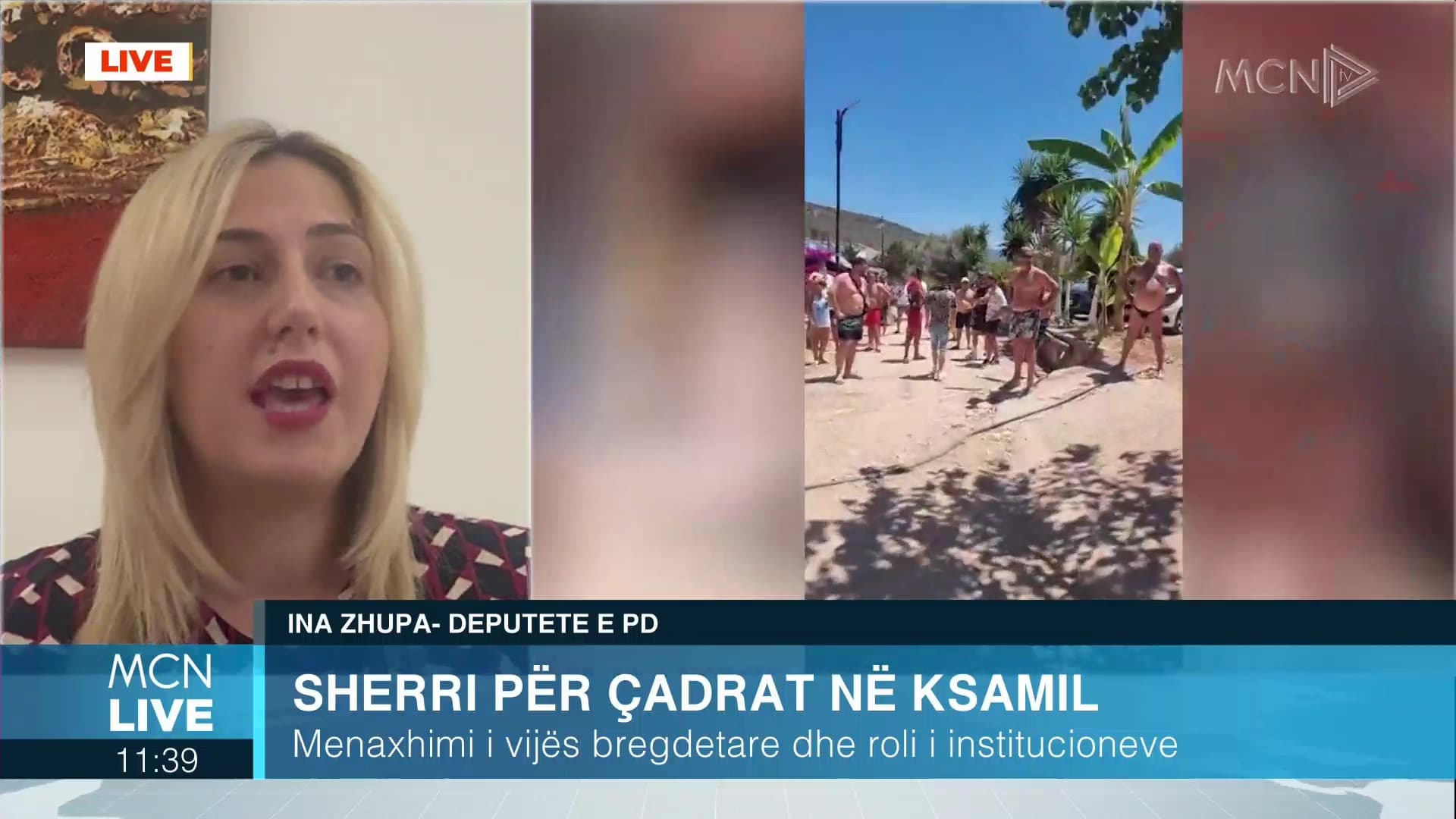 Sherri për çadrat në Ksamil/ Zhupa: Konflikti i prodhuar nga shteti, nuk ndan plazhet përpara hotelit