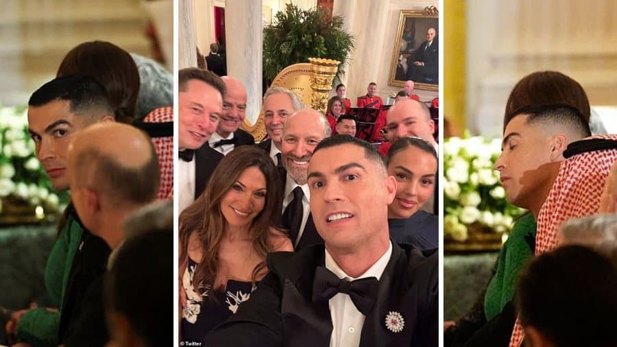 Ronaldo në Shtëpinë e Bardhë me Trump dhe MBS/ Fuqia, politika dhe futbolli në një tavolinë