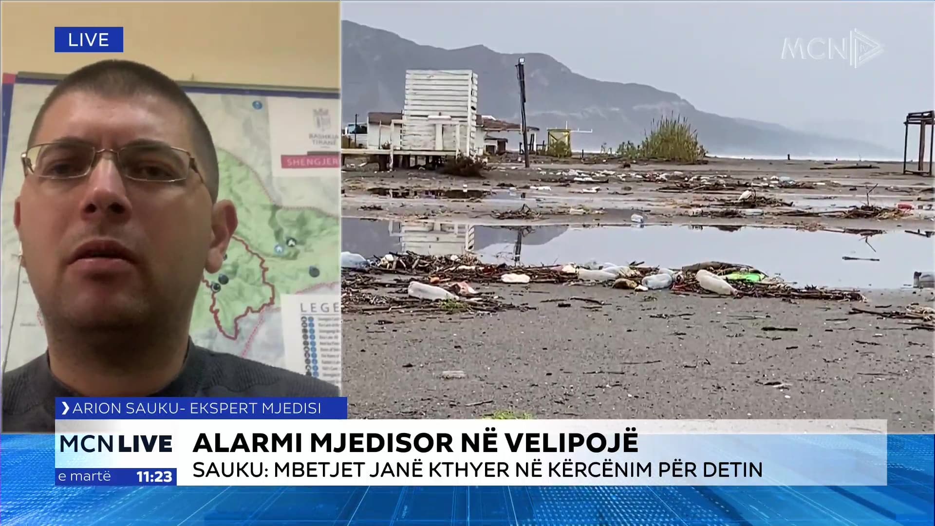 Plehrat në det/ Sauku: Emergjencë kombëtare dhe kërcënim rajonal. Institucionet të koordinohen urgjentisht për menaxhimin e mbetjeve (VIDEO)