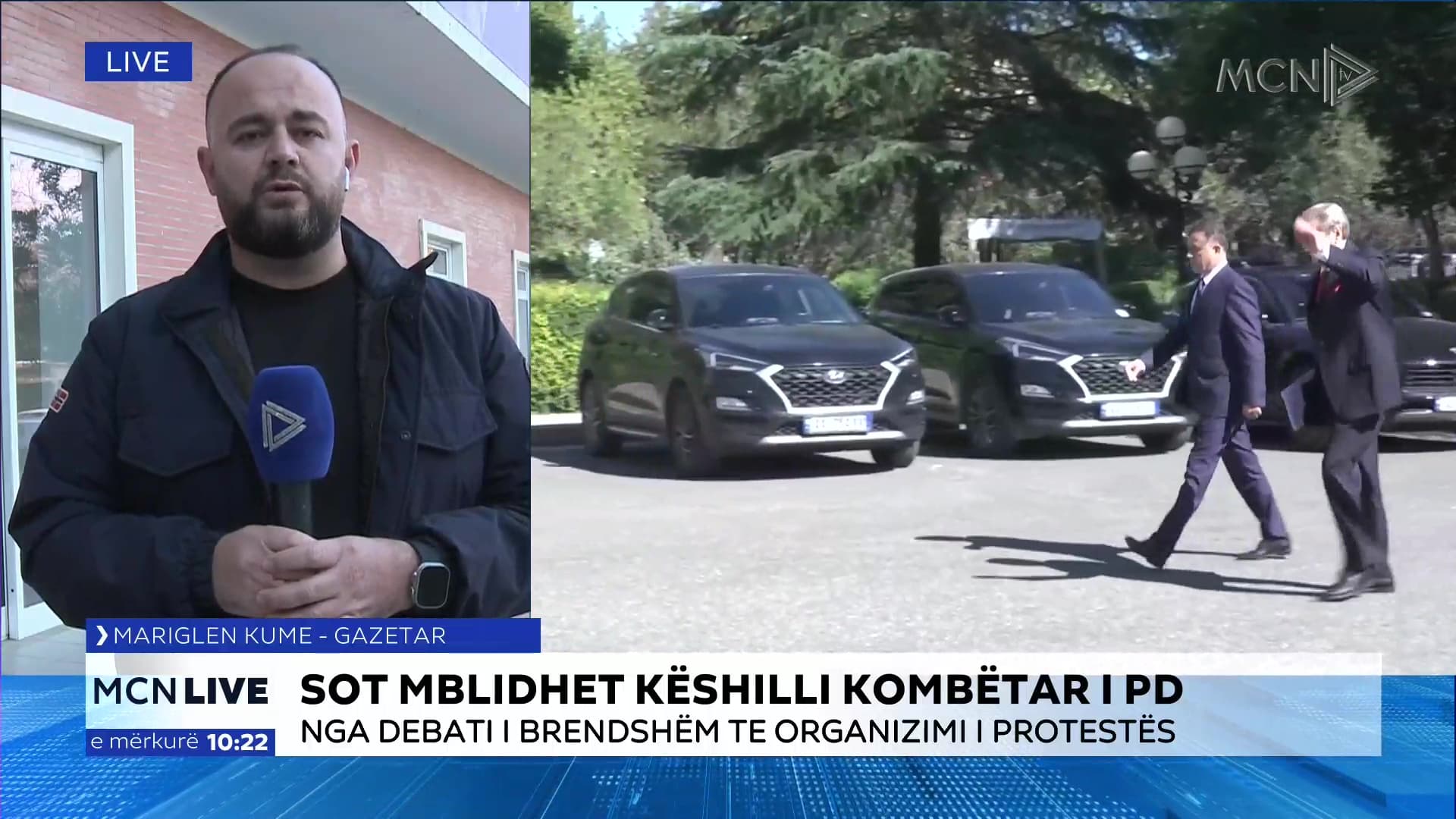 Mblidhet Këshilli Kombëtar i PD/ Kume zbulon fokusin nga debati i brendshëm te organizimi i protestës më 22 dhjetor (VIDEO)