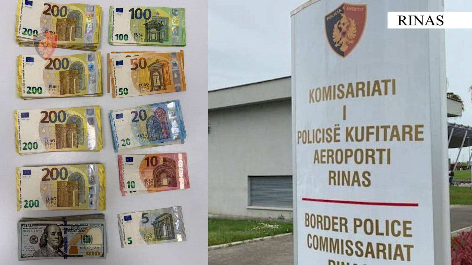 Tentoi të largohej nga Rinasi me 60 mijë € dhe 10 mijë dollarë, procedohet penalisht kinezja