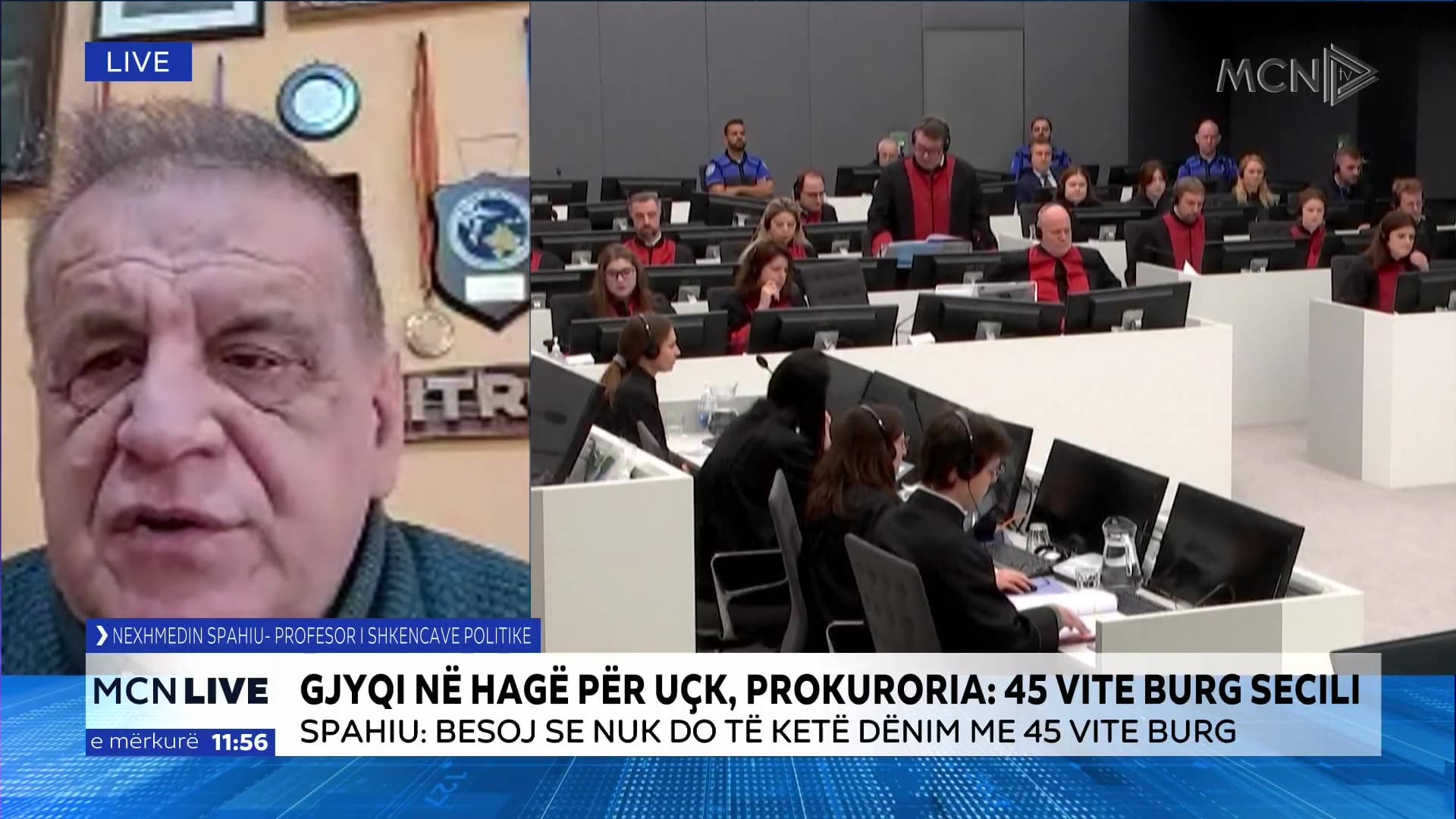 Gjyqi në Hagë për UÇK-në/ Spahiu: Përgjegjësinë për krimet e kanë forcat serbe. Nuk do të ketë dënime me nga 45 vjet burg