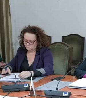 Ish-sekretarja e Ministrisë së Infrastrukturës, Viola Haxhiademi paraqitet në SPAK