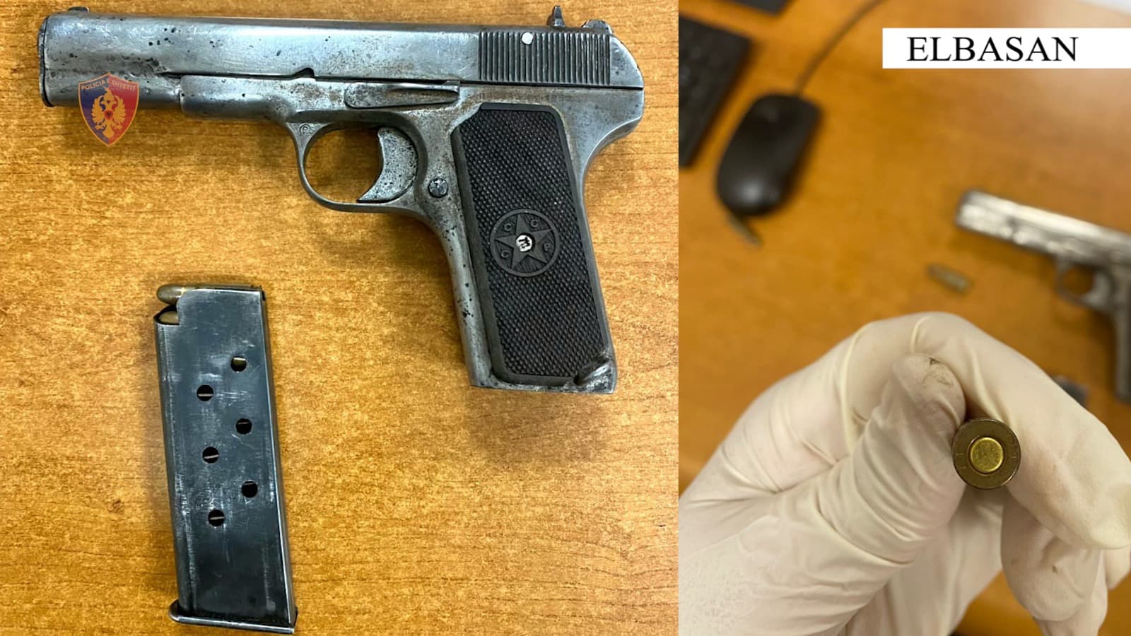 Lëvizte i armatosur, arrestohet një person në Elbasan