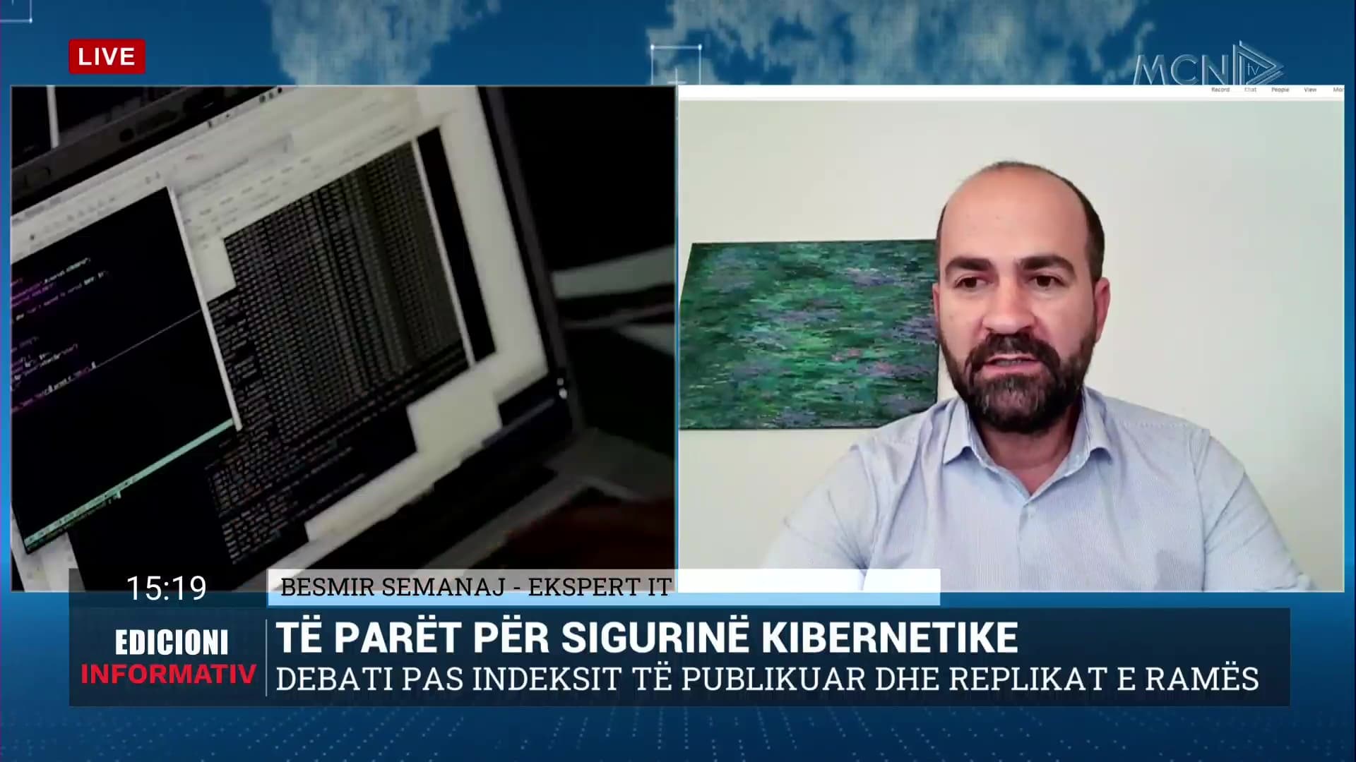 “Të parët” për sigurinë kibernetike/ Semanaj: Indeksi mat sasinë dhe cilësinë e dokumenteve për mbrojtjen nga krimi kibernetik, jo kapacitetet reale