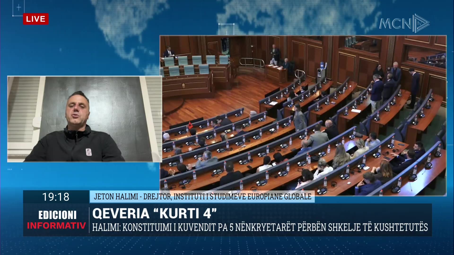 Qeveria “Kurti 4”/ Halimi: Konstituimi i Kuvendit pa pesë nënkryetarët përbën shkelje të Kushtetutës