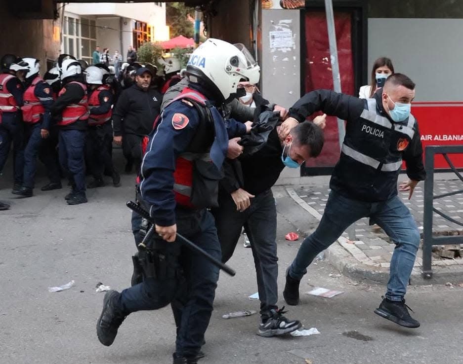Protesta e studentëve, zbardhen emrat e 9 personave të shoqëruar në polici