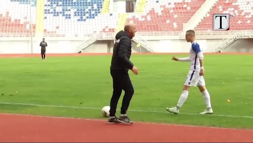 Kërcënohet trajneri i Vllaznisë Ernest Gjoka (VIDEO)
