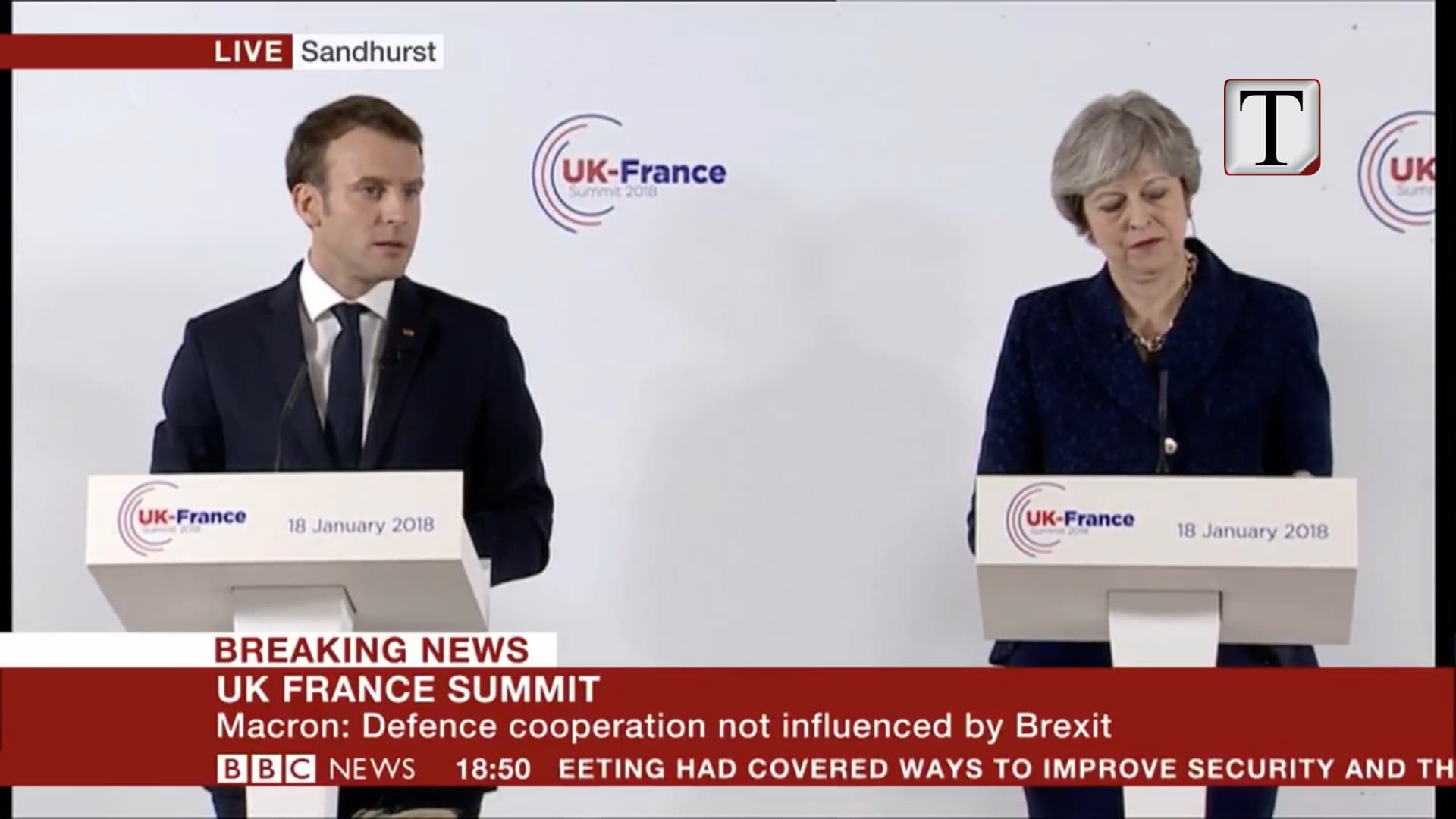 Macron: Britania, jo pjesë e tregut europian pas Brexit (VIDEO)