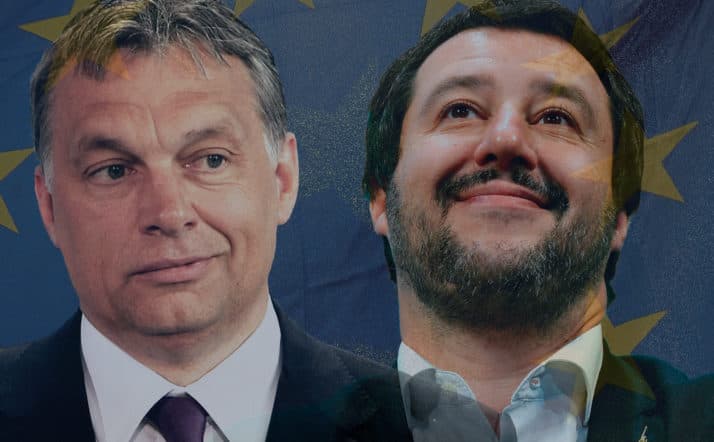 Orban dhe Salvini, mjeshtri dhe dishepulli i populizmit europian