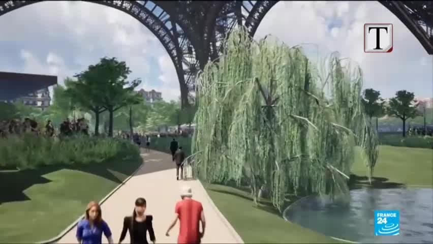 Paris, plan për një kopsht gjigant pranë kullës Eifel (VIDEO)