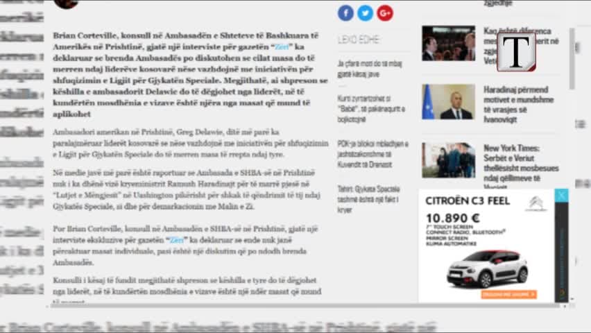 Shfuqizimi i Speciales, Ambasada SHBA: Do të ketë masa (VIDEO)