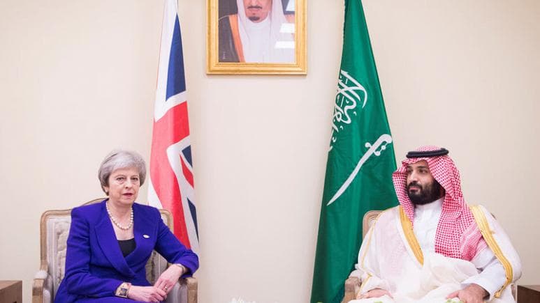 Theresa May takim me princin e kurorës së Arabisë Saudite