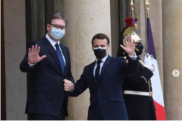Macron konfirmon mbështetjen e Francës për dialogun Kosovë-Serbi