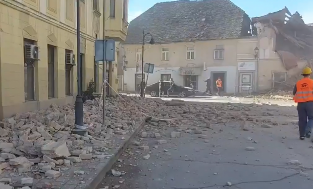 Tërmeti prej 6.3 shkallësh godet qytetin e Petrinjes në Kroaci, vdes një fëmijë 12 vjeç