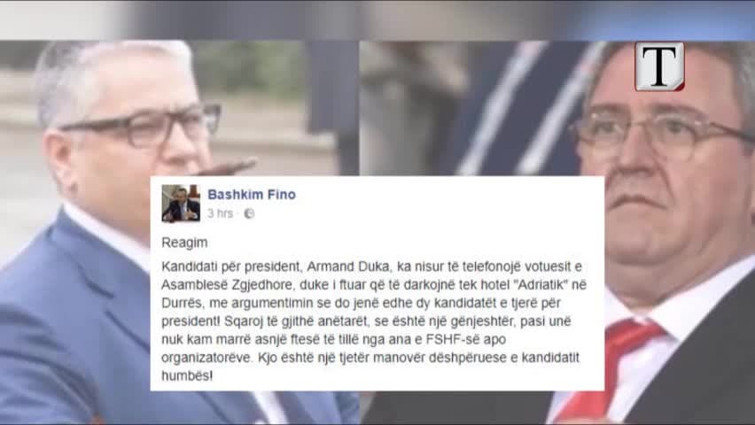 “Darka e gabuar e FSHF”, Fino përgënjeshtron Dukën (VIDEO)
