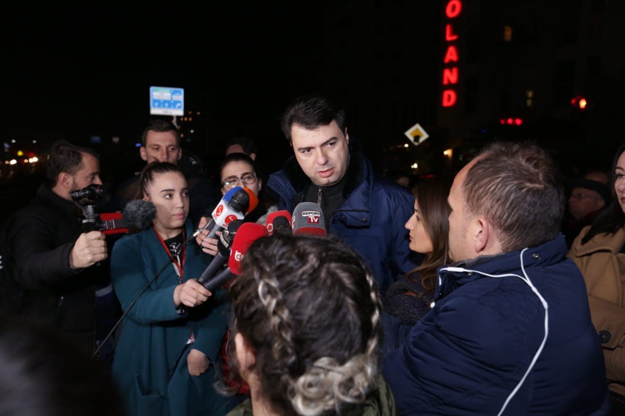 Banorët e Unazës së Re në ditën e 29-të të protestës, Basha: Qeveria po sillet si bandë