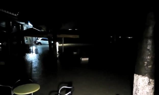 Osumi del nga shtrati, Berati përfundon nën ujë