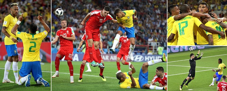 Brazili bën detyrën ndaj Serbisë, “Seleçao” dhe Zvicra kalojnë në fazën tjetër (VIDEO)