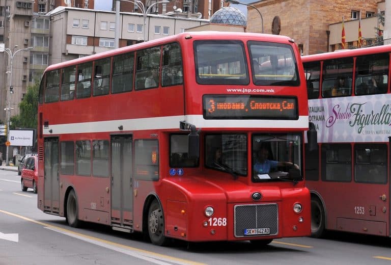 Ndotja e ajrit në Shkup, udhëtim falas me autobusë