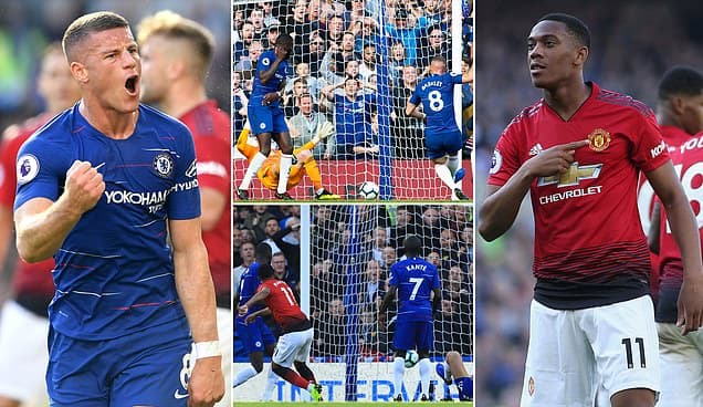 Spektakël në "Stamford Bridge", Chelsea barazon në frymën e fundit ndaj United (VIDEO)